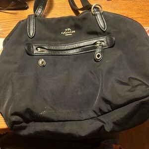 Coach Black Shoulder Bag